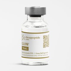 glow peptide blend 70mg lyophilized research compound