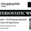 Bacteriostatic Water 10ml | Sterile Research Solvent | Laboratory Grade