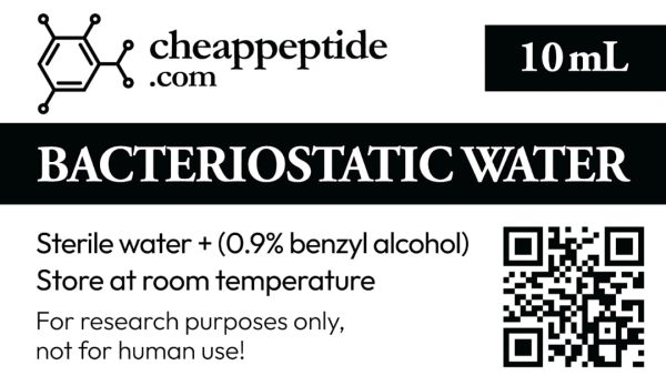 Bacteriostatic Water 10ml | Sterile Research Solvent | Laboratory Grade